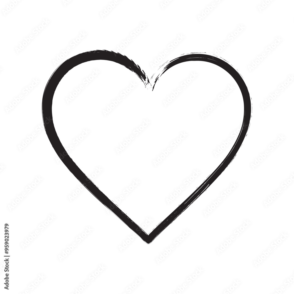 Valentine heart icon. Heart shape Isolated on white background Vector eps. Valentine heart icon. Heart shape Isolated on white background Vector eps.