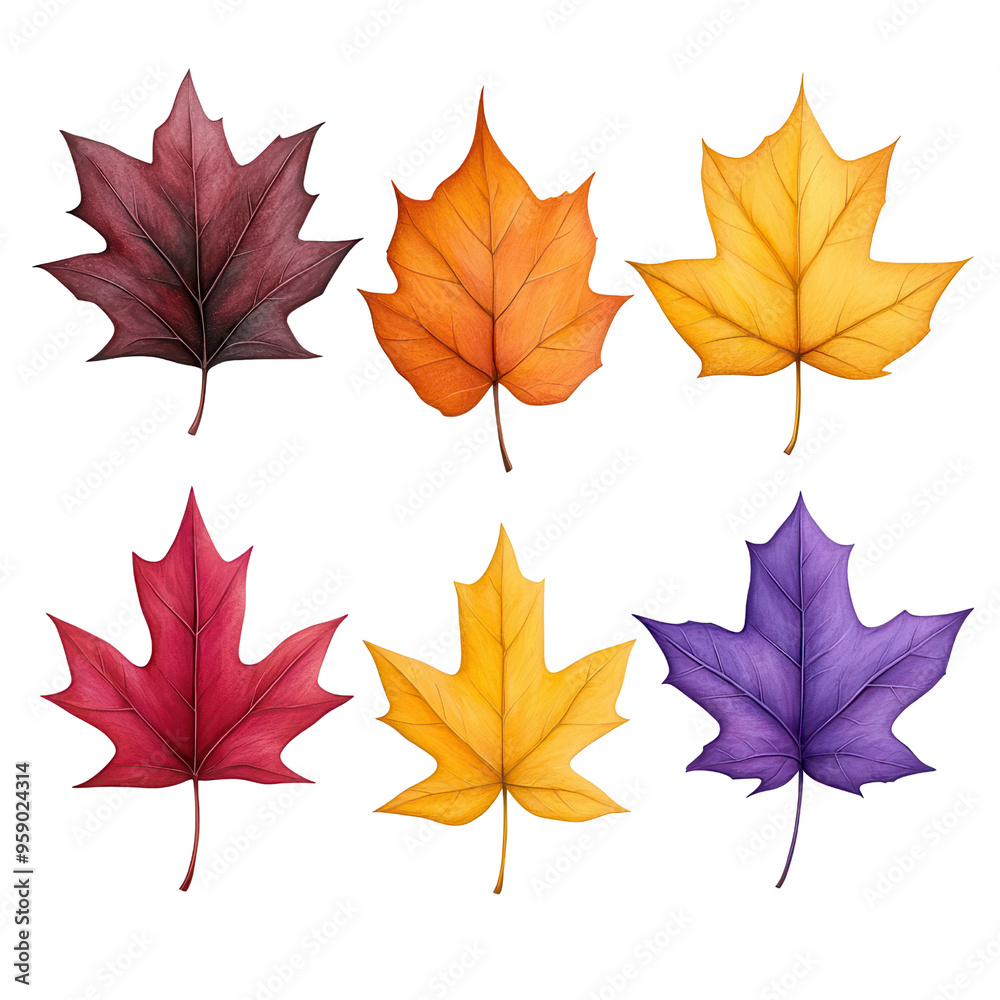 A collection of colorful autumn leaves showcasing different hues and textures, perfect for seasonal decorations. A collection of colorful autumn leaves showcasing different hues and textures, perfect for seasonal decorations.