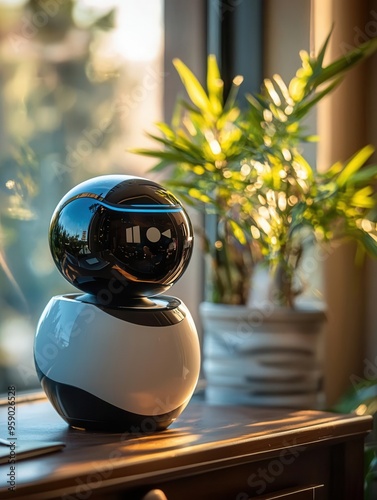 An AI-powered personal assistant manages users' schedules, finances, and communications. It is the symbol of a one-stop digital friend.