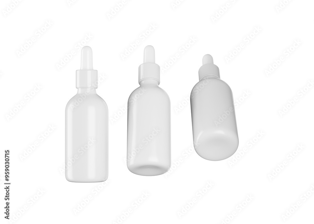 3d Three White Blank Cosmetic Oil Dropper Bottles Isolated On Grey Background 3d Illustration
3d Three White Blank Cosmetic Oil Dropper Bottles Isolated On Grey Background 3d Illustration