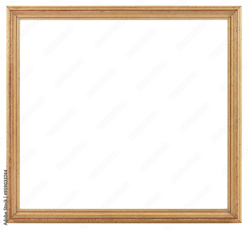 A narrow wooden picture frame in a classic design on a transparent background, in PNG format. A narrow wooden picture frame in a classic design on a transparent background, in PNG format.