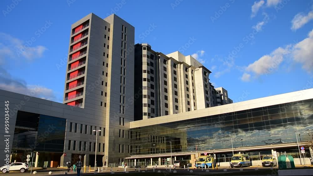 Generic Health Care Hospital Exterior Building Generic Health Care Hospital Exterior Building