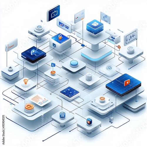 Healthcare Collaboration Platforms Illustrations showing platforms collaboration among healthcare professionals including communication tools case management systems and shared resources photo