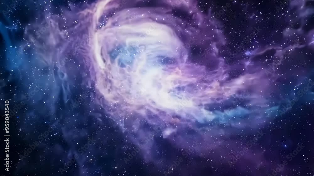 Moving nebulas space travel hyperlapse floating through galaxy stars planet universe cosmic travel outer space timelapse journey exploration nebula infinity colorful motion futuristic sci-fi explore