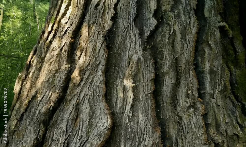 Rough, Textured Tree Bark in the Forest Rough, Textured Tree Bark in the Forest