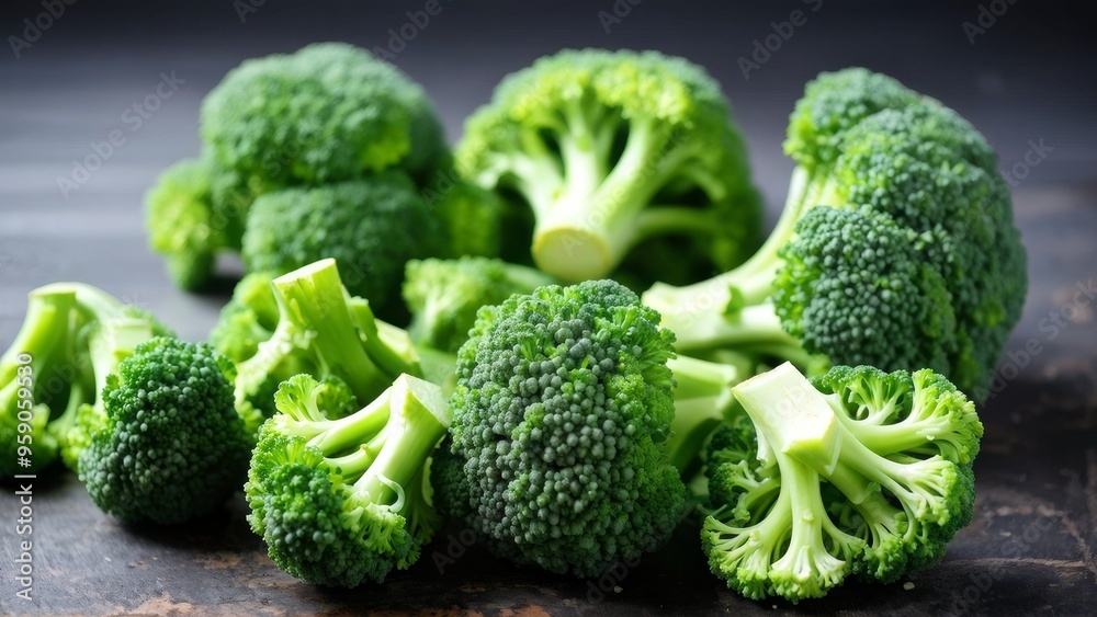 Promotional photo of a healthy diet. Green broccoli is ideal for maintaining health and immunity. Promotional photo of a healthy diet. Green broccoli is ideal for maintaining health and immunity.