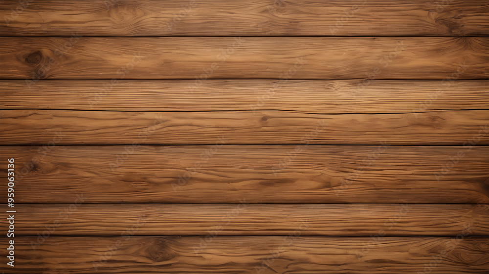 Fototapeta premium Wooden plunks as background. AI generated image, ai