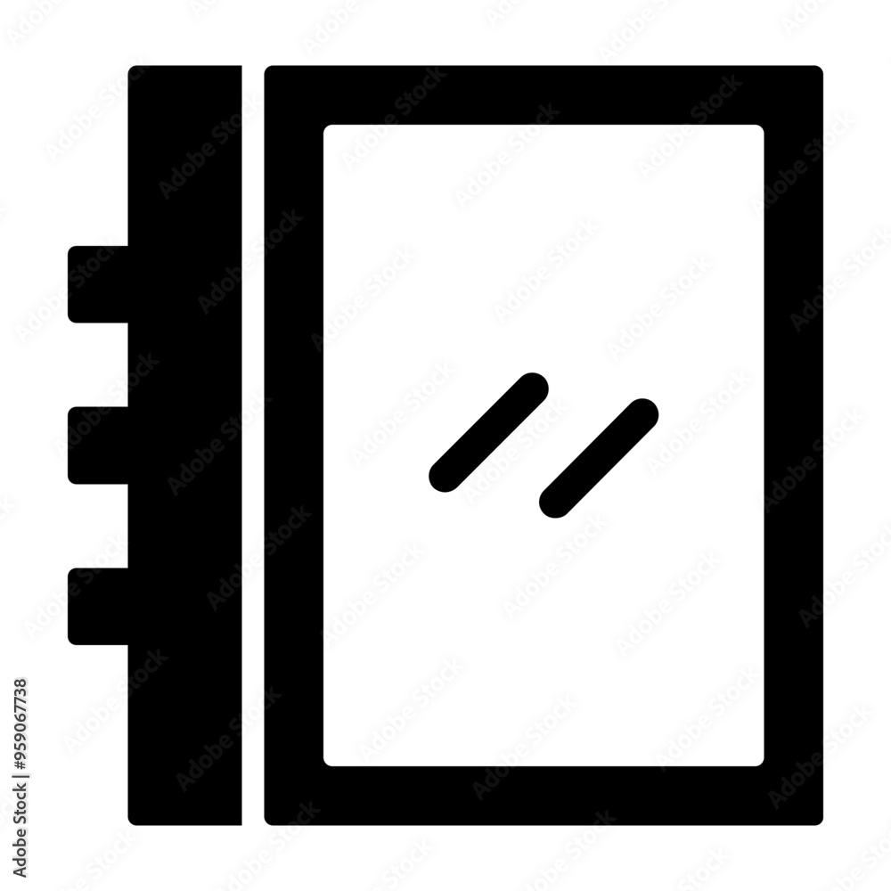 Notebook Vector Icon Design Notebook Vector Icon Design