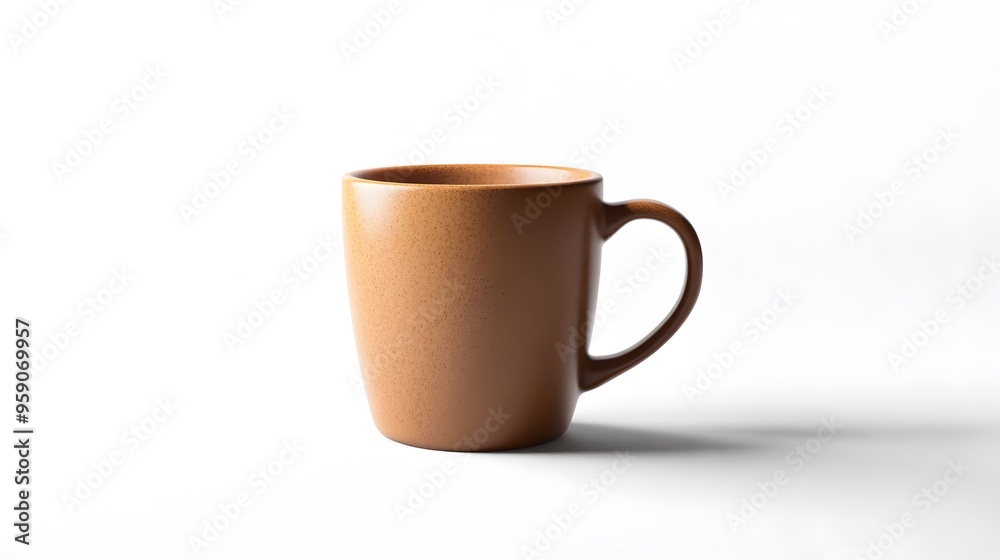 Simple Ceramic Mug: A single, unadorned ceramic coffee mug, centered on a white background, with a slight shadow for depth.
Simple Ceramic Mug: A single, unadorned ceramic coffee mug, centered on a white background, with a slight shadow for depth.
