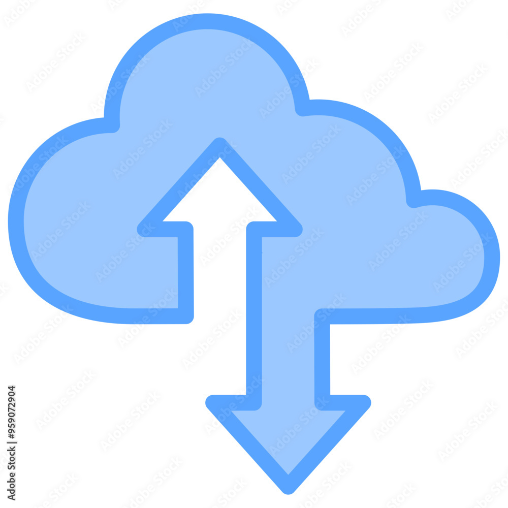 Cloud Tech Icon Cloud Tech Icon