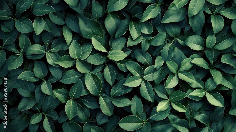 Green Leaf Background - Nature's Texture Green Leaf Background - Nature's Texture