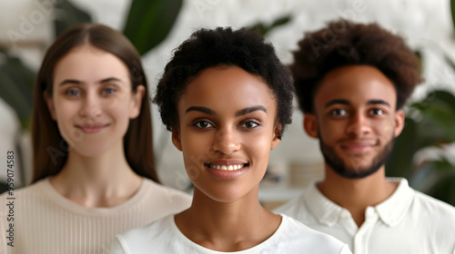 Diverse Generation And Race People Smile Look