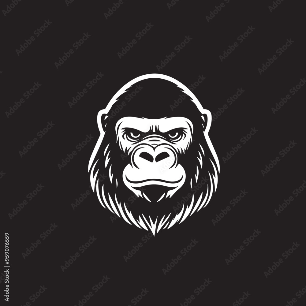 Gorilla in cartoon, doodle style . Image for t-shirt, web, mobile apps and ui. Isolated 2d vector illustration in logo, icon, sketch style, Eps 10, black and white. AI Generative Gorilla in cartoon, doodle style . Image for t-shirt, web, mobile apps and ui. Isolated 2d vector illustration in logo, icon, sketch style, Eps 10, black and white. AI Generative