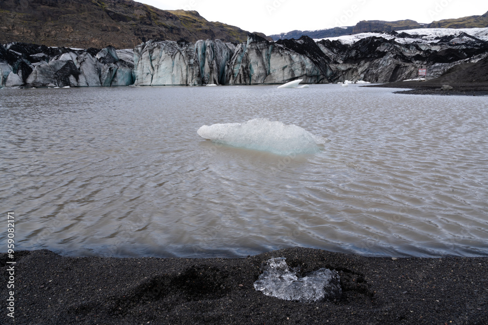 Eiskalt am Sólheimajökull