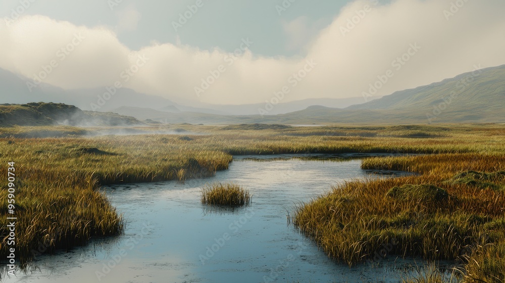 Ancient Ecosystem with Specialized Plant Species Ancient Ecosystem with Specialized Plant Species