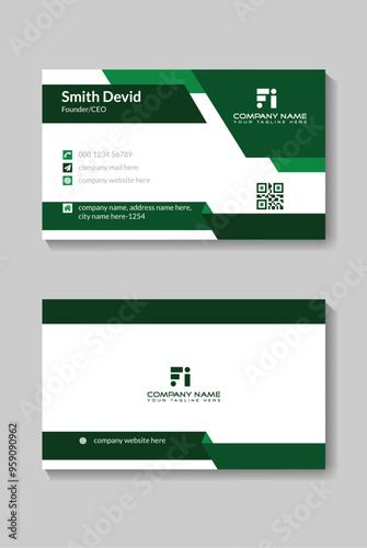 Creative business card template