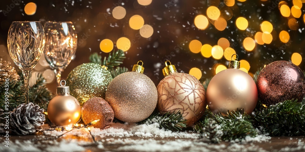 Merry christmas and happy new year festive background Merry christmas and happy new year festive background