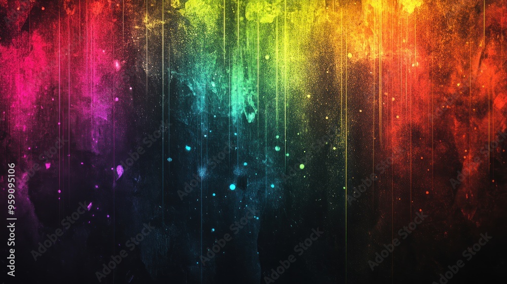 Abstract Rainbow Background Abstract Rainbow Background