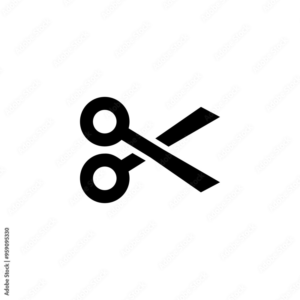 Scissors icon vector. Cut icon. Scissors icon vector. Cut icon.