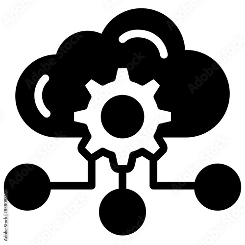 Cloud Computing Icon