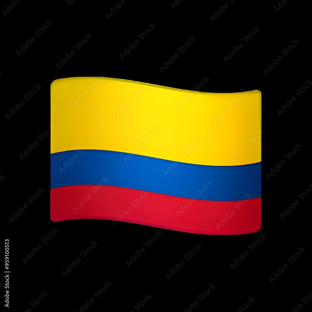 Fototapeta premium Colombian Flag