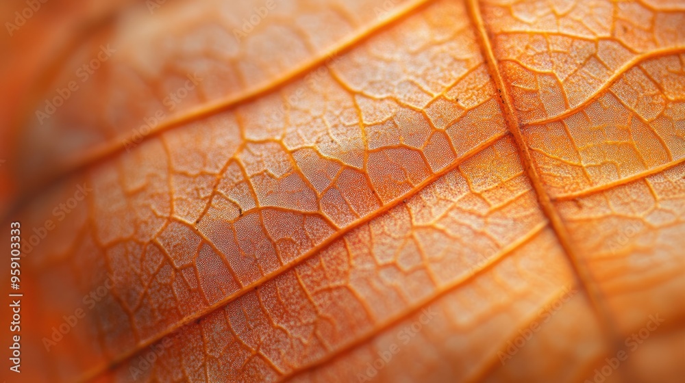 Obraz premium Autumn Leaf Macro
