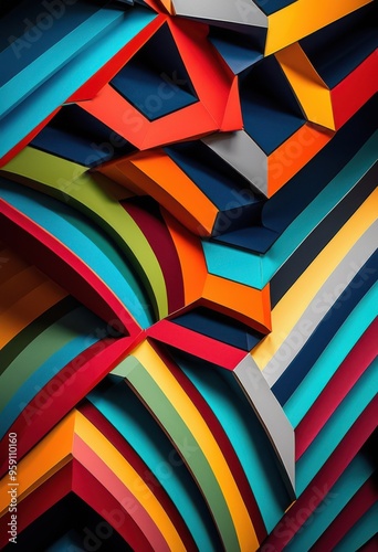 Wallpaper Mural comprehensive layout showcasing vibrant color combinations dynamic patterns engaging visual elements effective communication, artwork, design, graphics Torontodigital.ca