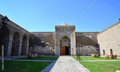 Karatay Caravanserai, located in Kayseri, Turkey, was built in 1240 during the Seljuk period.
 photo