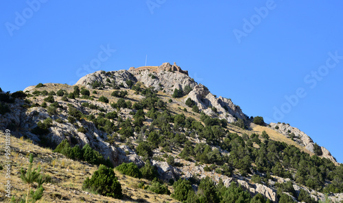 Photos Melikgazi Castle is in Pinarbasi, Kayseri, Turkey.