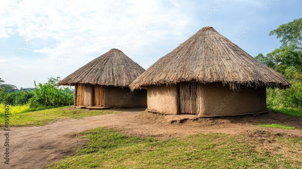Traditional African Huts Traditional African Huts