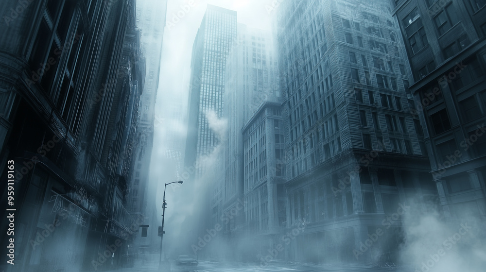 Fototapeta premium City of ghosts