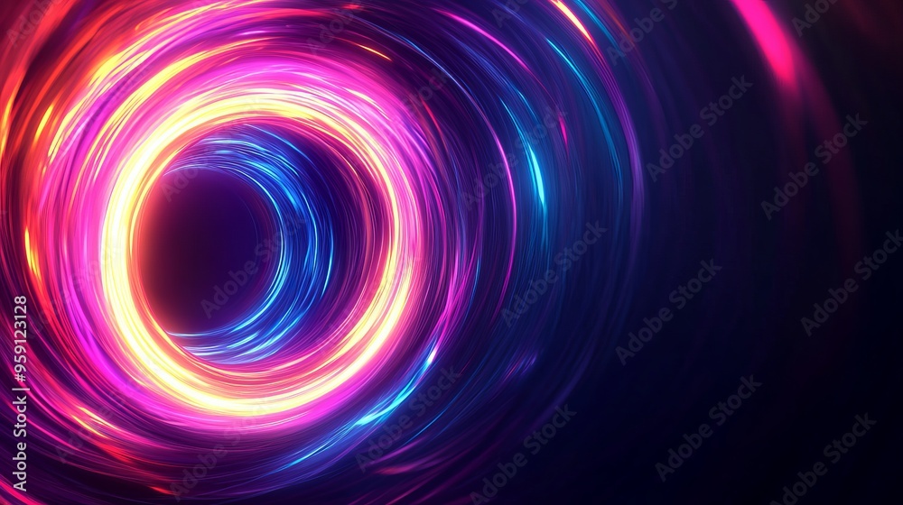 Sci-fi concept spiral background Sci-fi concept spiral background
