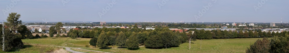 Panorama Blick von Kronsberg in Hannover mit einer Höhe von 118 M.ü.N.N Panorama Blick von Kronsberg in Hannover mit einer Höhe von 118 M.ü.N.N