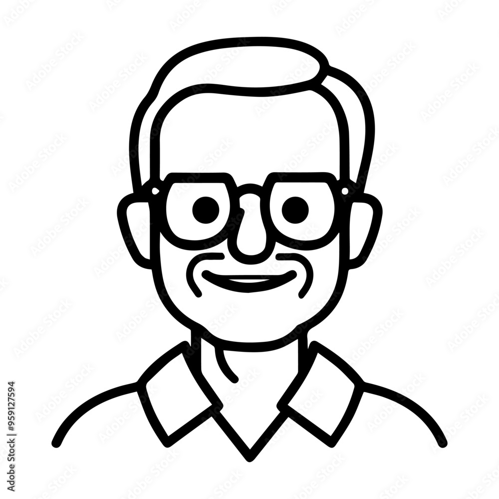 senior icon or modern line symbol. Vector line art and icon design with bold outline. Black and white Pixel Perfect minimalistic symbol isolated white background. Silhouette simple thin sign senior icon or modern line symbol. Vector line art and icon design with bold outline. Black and white Pixel Perfect minimalistic symbol isolated white background. Silhouette simple thin sign