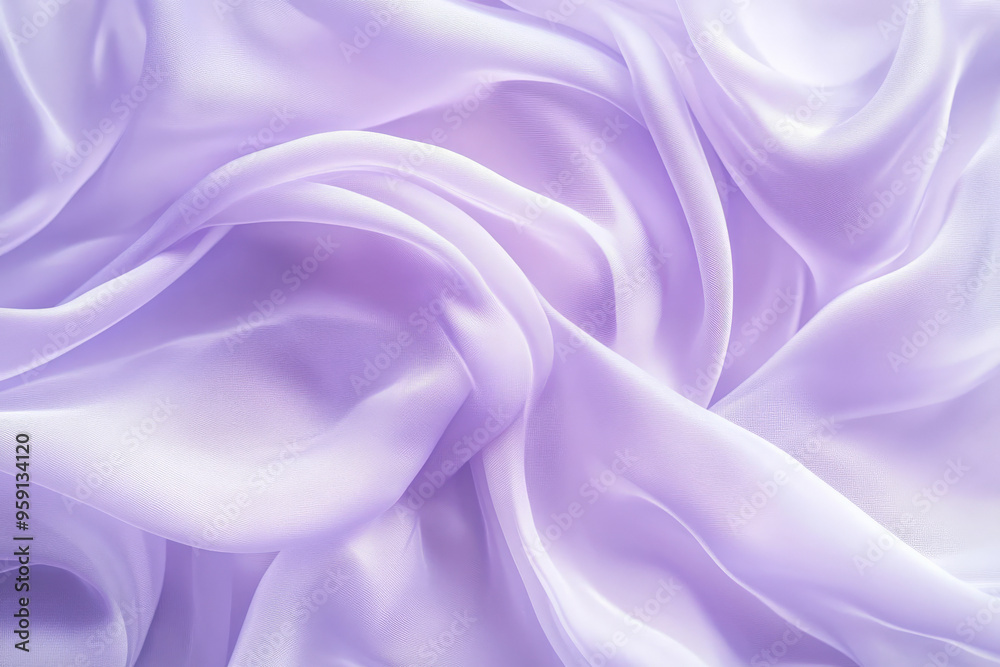 Obraz premium A light pastel lilac surface with a soft, velvety texture. The gentle purple hue and luxurious texture add a romantic and refined feel to the background.