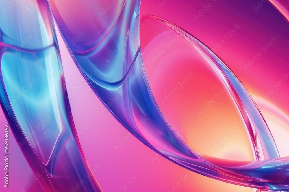 Naklejka premium Close-up of a cell phone against a bright pink background