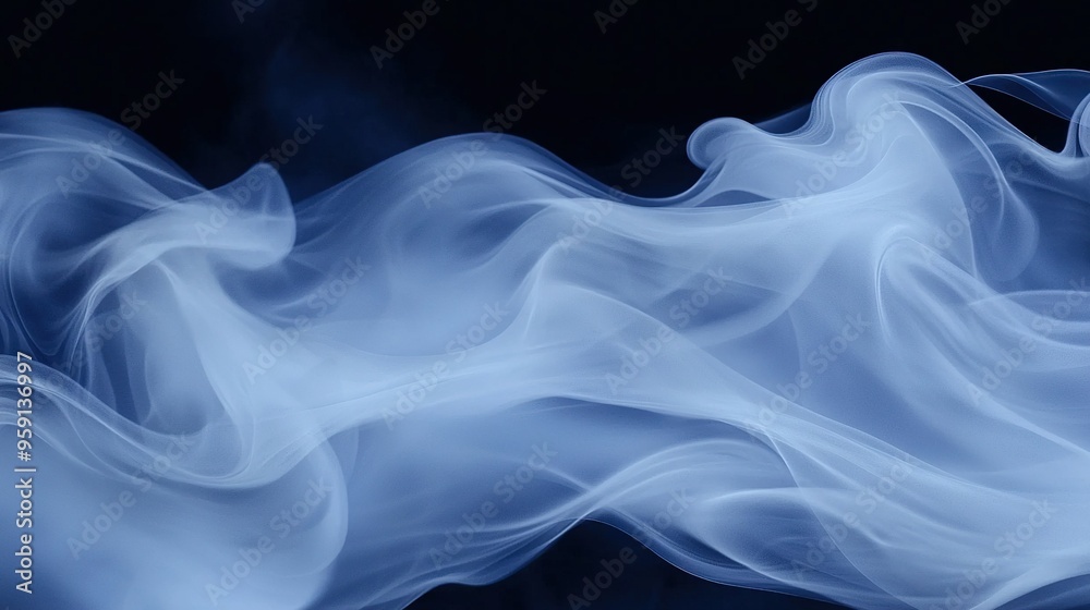 a blue and white wave on a black background with a blue sky in the background a blue and white wave on a black background with a blue sky in the background
