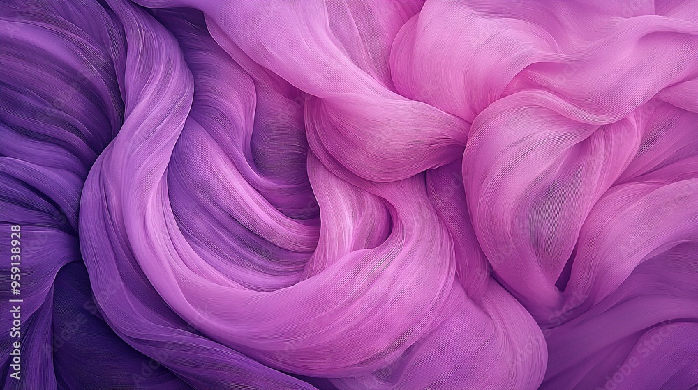 A close-up image of a pink and purple background with wavy lines on the bottom half A close-up image of a pink and purple background with wavy lines on the bottom half
