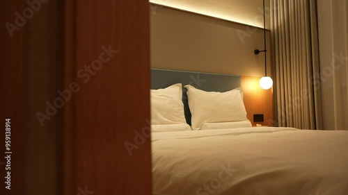 single-bed room in hotel