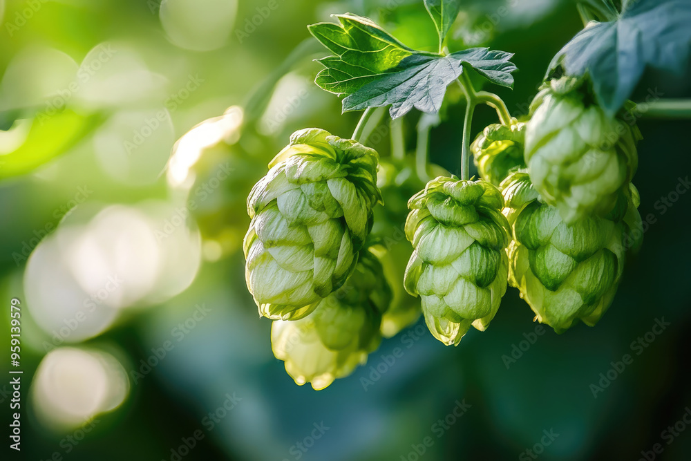 Common hop growing for use in beer making Common hop growing for use in beer making
