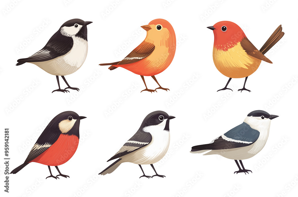 a cute sparrow illustration a cute sparrow illustration