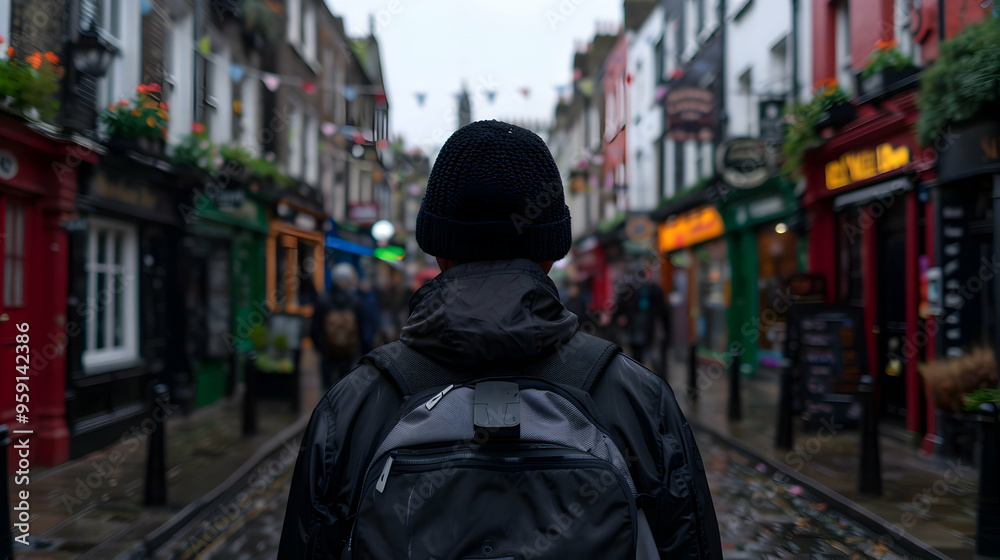 Obraz premium Dublin 2023 Street Photography Travel