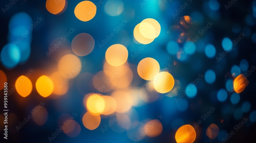 Fototapeta premium Abstract Bokeh Lights