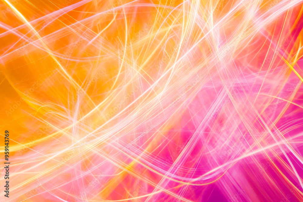 A vibrant background with intersecting energy light lines in bright pink and orange. The lines flow dynamically, creating a sense of excitement and movement. A vibrant background with intersecting energy light lines in bright pink and orange. The lines flow dynamically, creating a sense of excitement and movement.