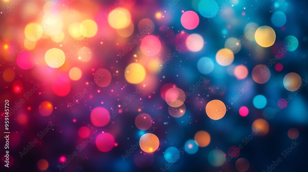 Colorful Bokeh Background Colorful Bokeh Background