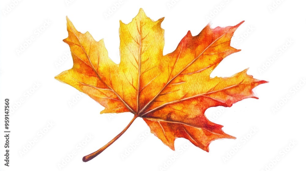 Captivating Autumn Colors: A Stunning Maple Leaf Illustration Celebrating Nature's Beauty Captivating Autumn Colors: A Stunning Maple Leaf Illustration Celebrating Nature's Beauty