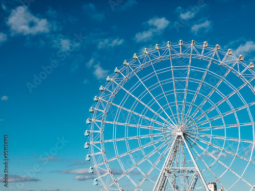 青空と観覧車