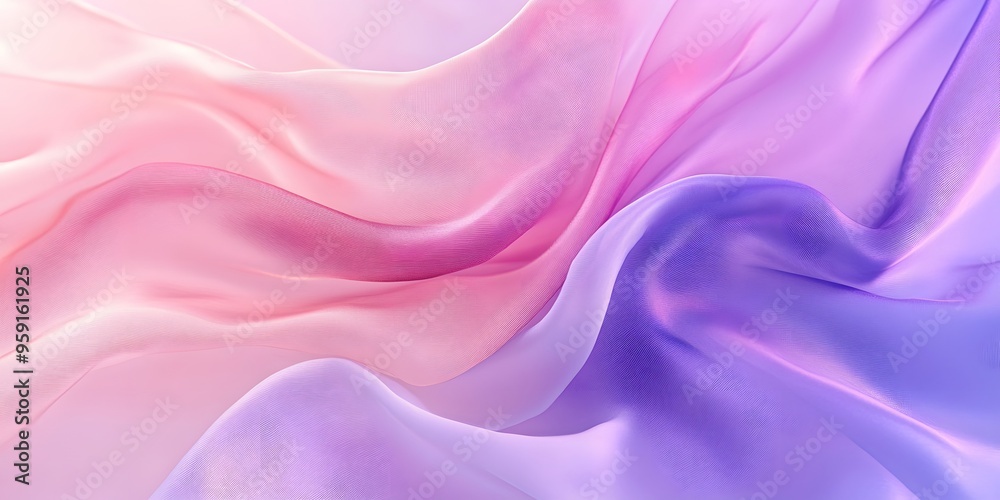 Obraz premium Silk flying cloth