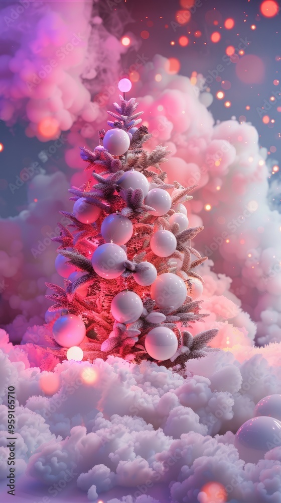 3d christmas tree. 3d christmas tree.