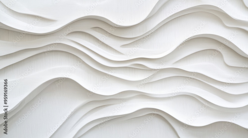 This is an elegant and abstract white textured background that features soft, flowing waves and layers, making it ideal for various vintage and natural design aesthetics and inspirations This is an elegant and abstract white textured background that features soft, flowing waves and layers, making it ideal for various vintage and natural design aesthetics and inspirations